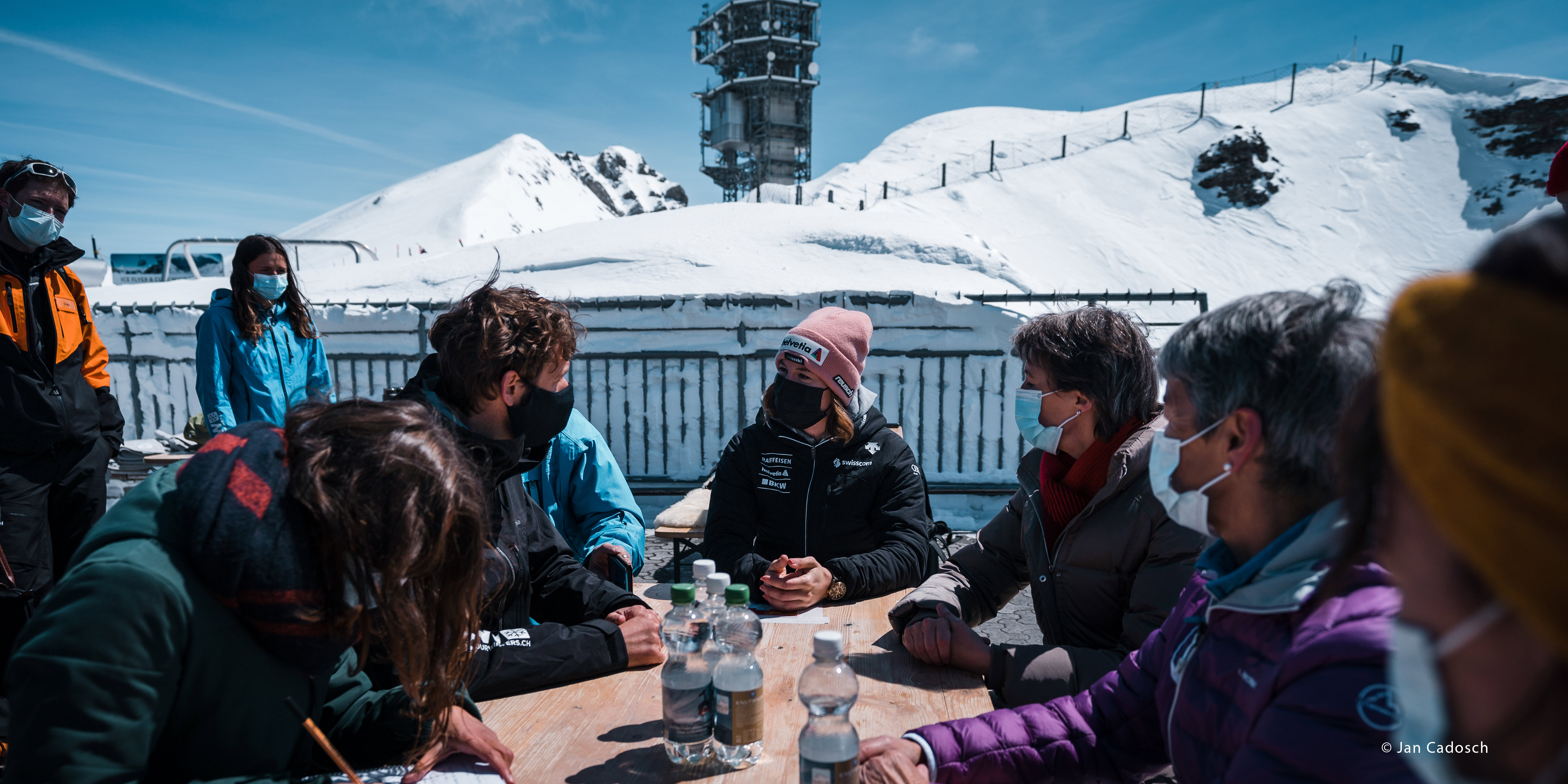 Titlis_Gisin und BRSO am Tisch